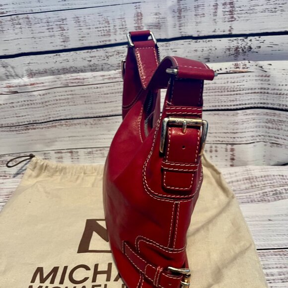 Michael Kors red shoulder bag - Picture 3 of 8